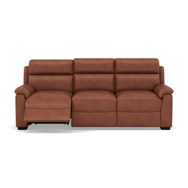 Eldon 3 Seater Power Recliner - 2.5 Seater Sofa 2 Power Recliners CAT20S - Power Recliner with USB 3 Seater Sofas Sterling Home 16 TOS-376E BRANDY
