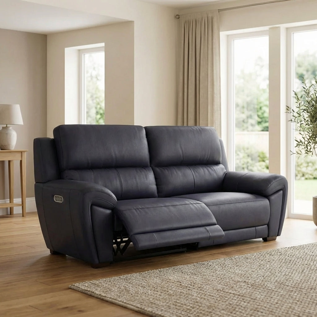 Echo 3 Seater Recliner Sofa with Power Lumbar 3 Seater Sofas Sterling Home 2