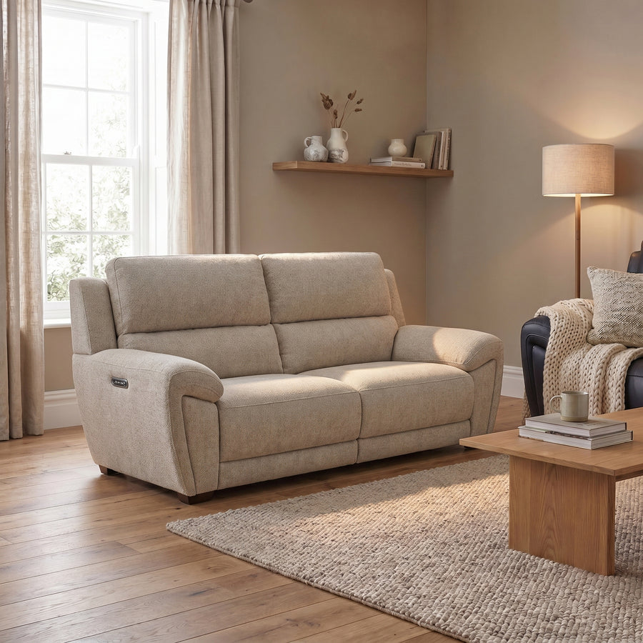 Echo 3 Seater Sofa - 2.5 Seater Sofa Fabric Sterling Home 2