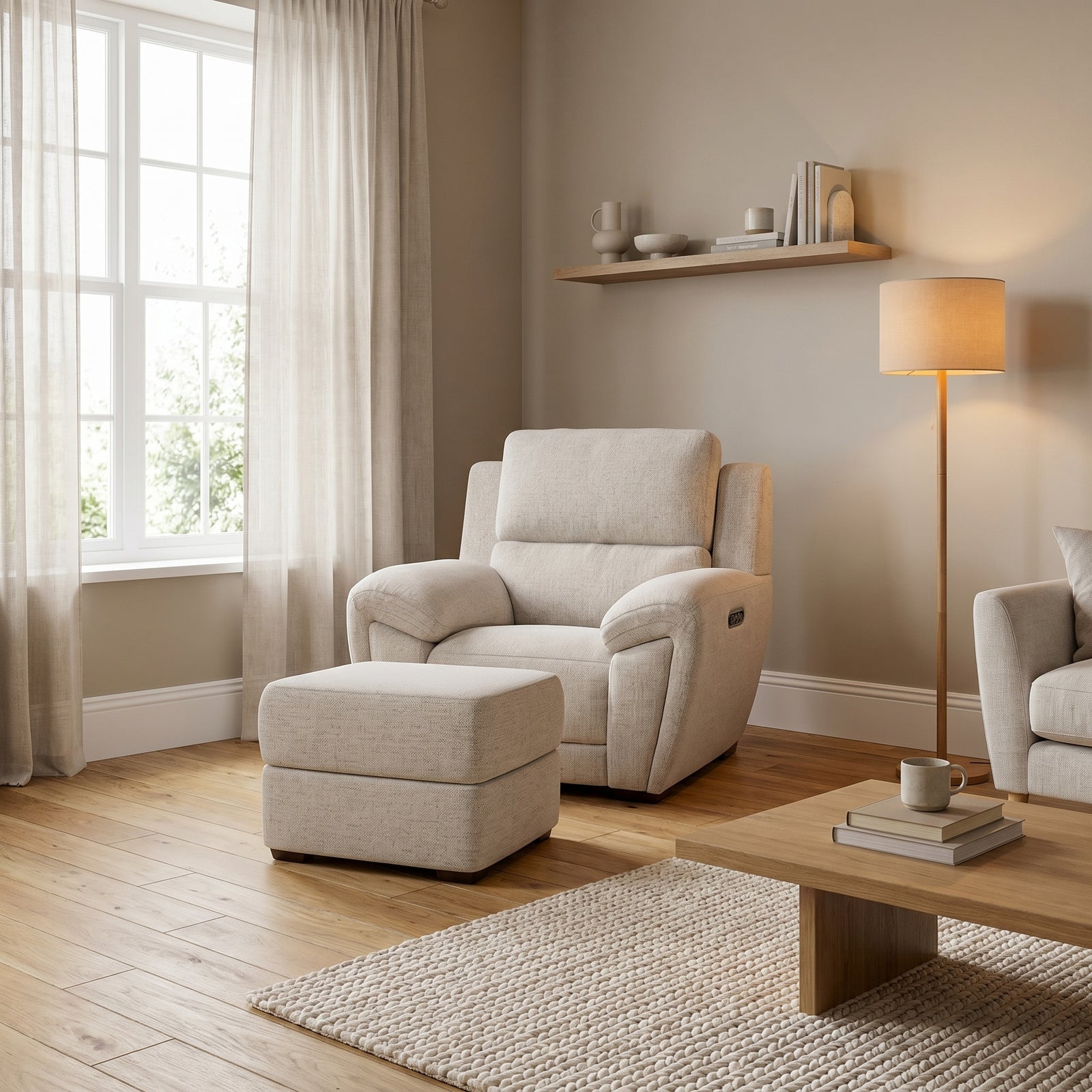 Echo Armchair - Armchair Fabric Sterling Home 2