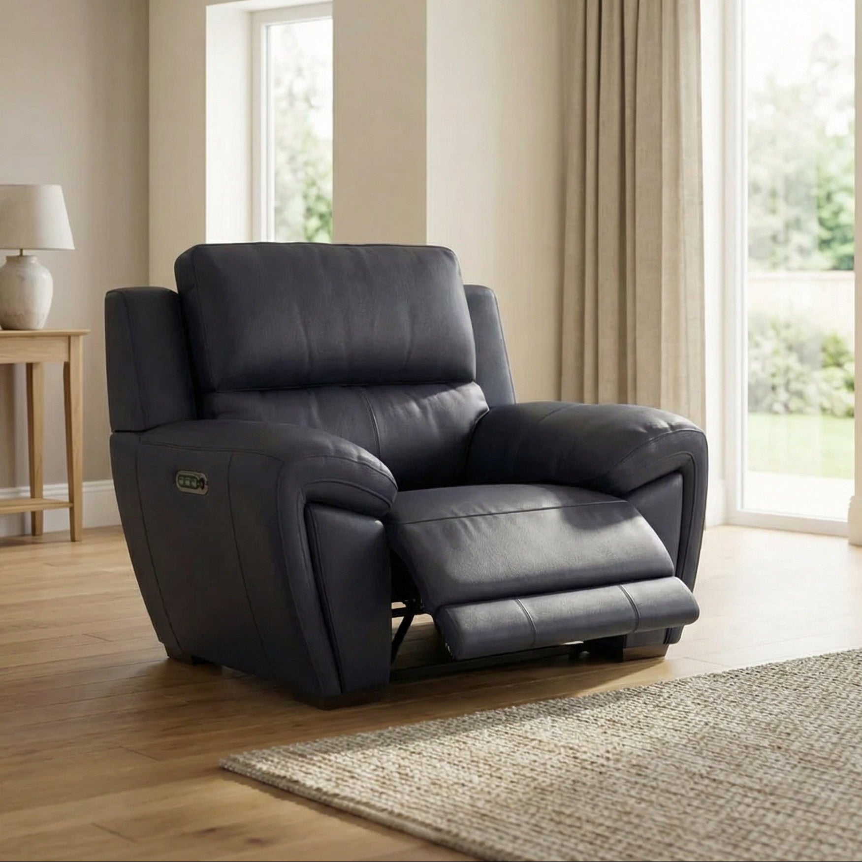 Echo Recliner Armchair with Power Lumbar Armchairs Sterling Home 2