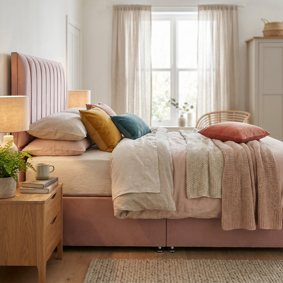 Highgrove Eclipse 1500 Divan Bed Set - Divan Set 135 x 190cm - Double