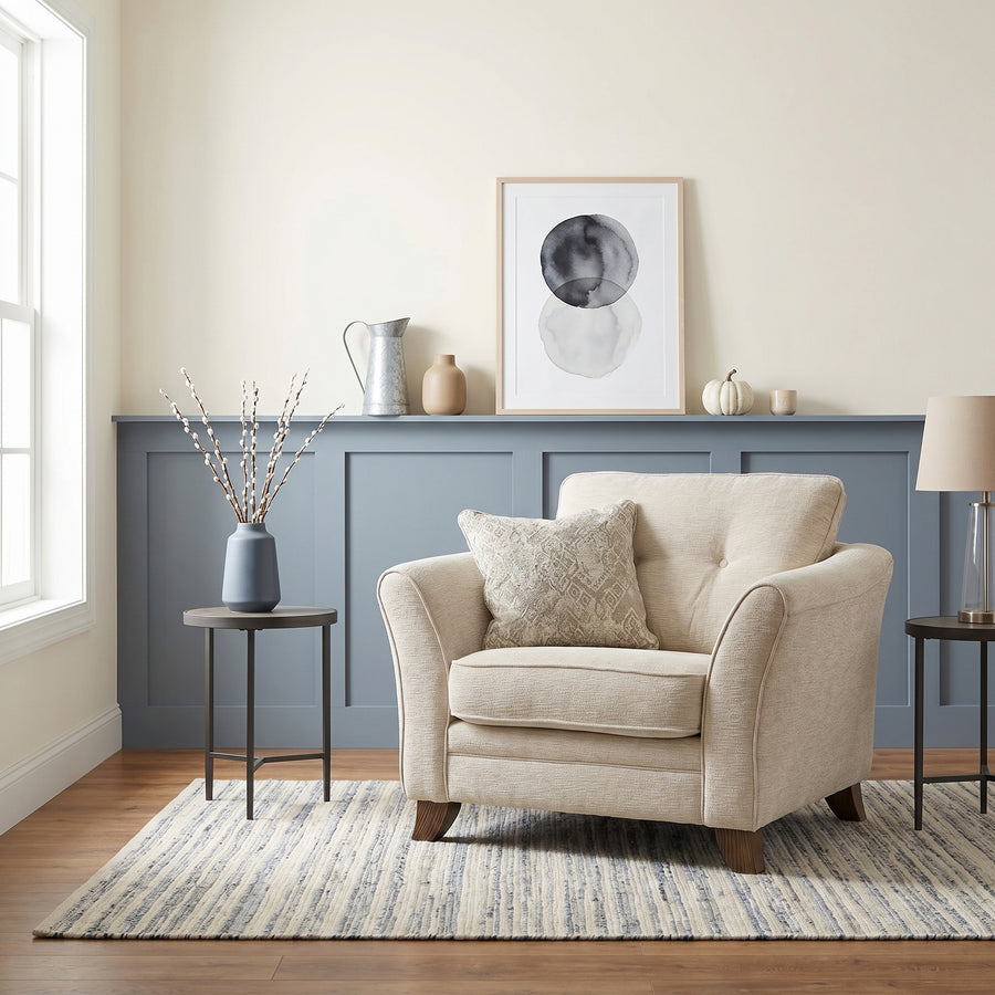 Eden Armchair - Chair Fabric Sterling Home 2