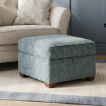 Eden Storage Footstool - Storage Stool Fabric Sterling Home 2