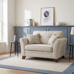 Eden Loveseat - Cuddler Sofa Fabric Sterling Home 2