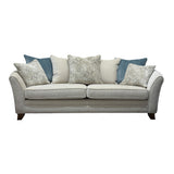 Eden 3 Seater Sofa Pillow Back
