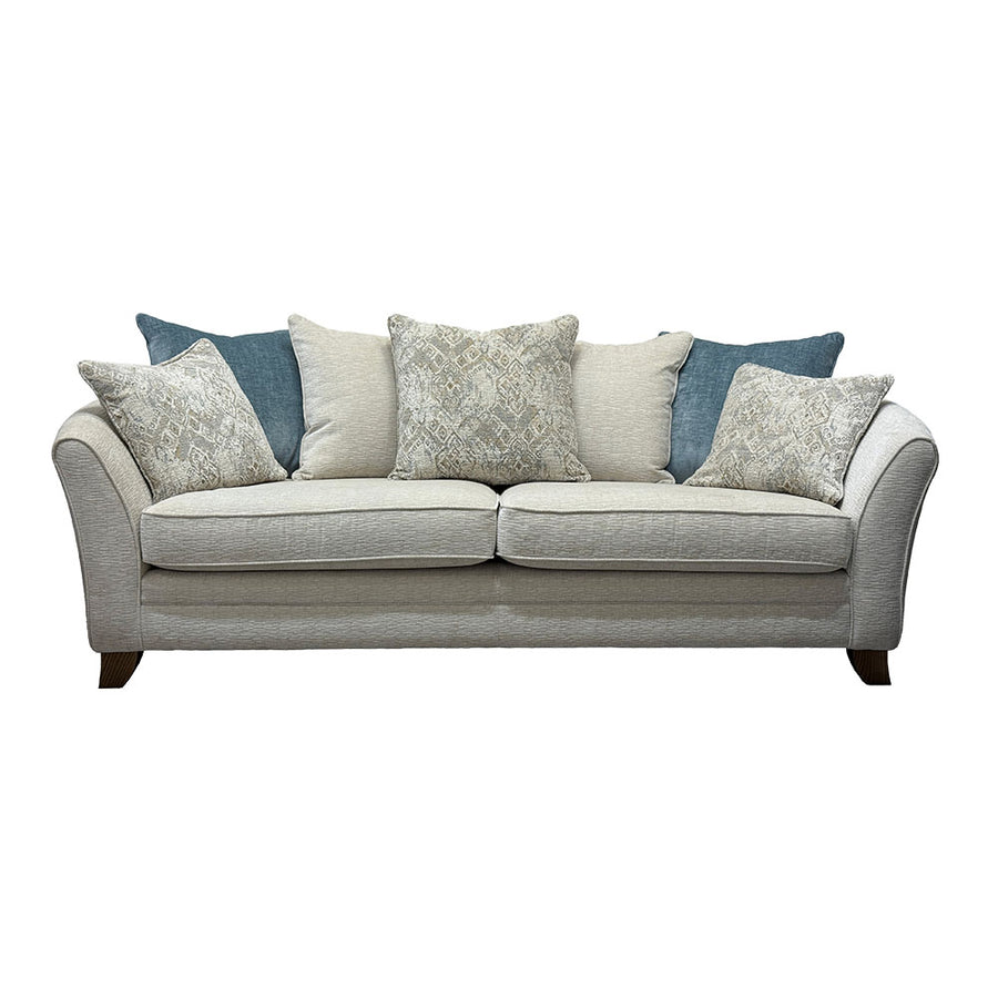 Eden 3 Seater Sofa Pillow Back - 3 Seater Sofa Pillow Back Fabric Sterling Home 1