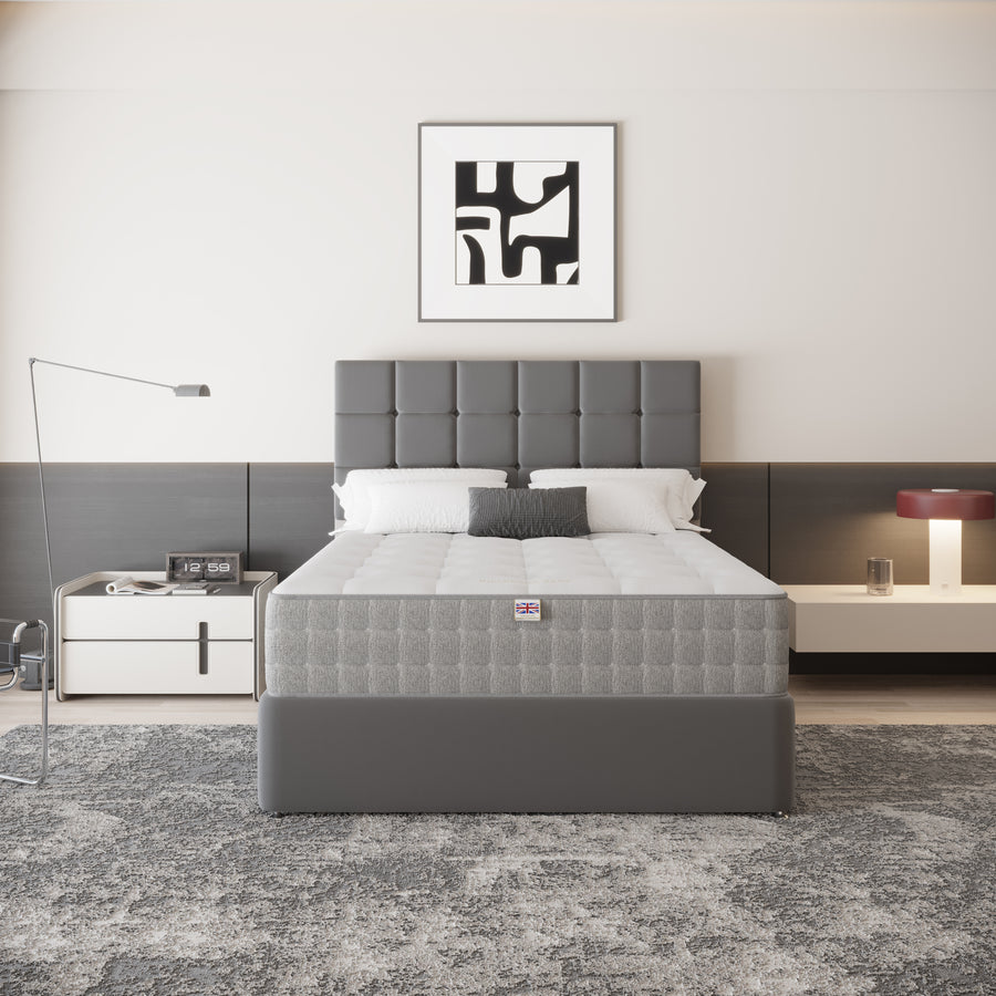 Millbrook Elaris Luxury 4000 Divan Bed Set - P/T Divan Set 135 x 190cm - Double