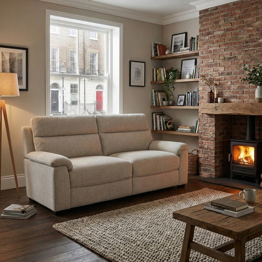 Eldon 2 Seater Sofa - 2 Seater Sofa Fabric Sterling Home 2