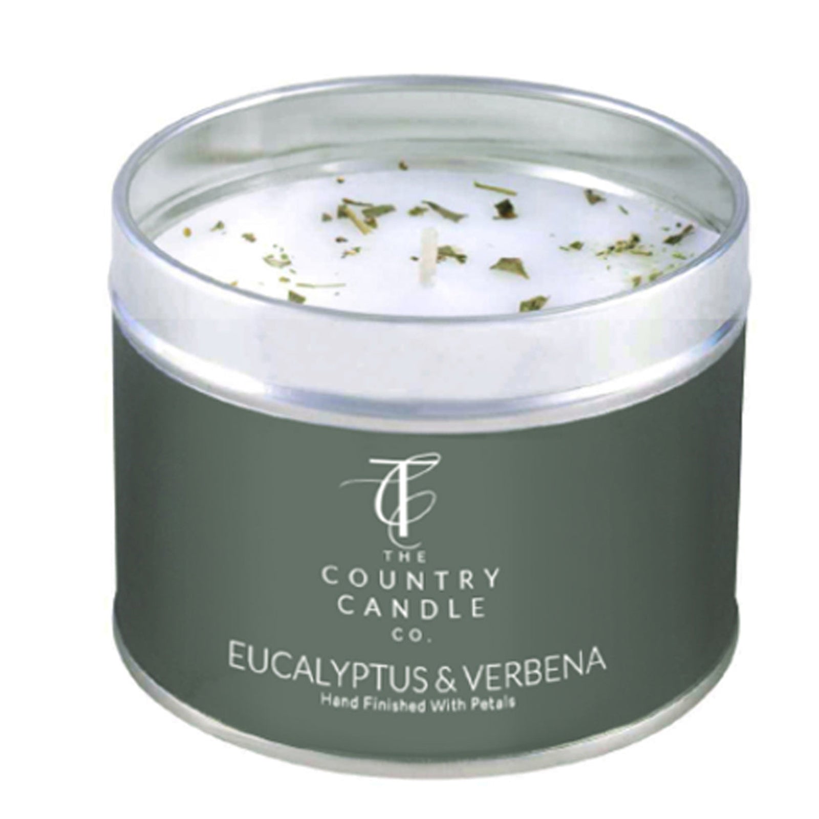 Eucalyptus & Verbena Tin Candle - SALE Eucalyptus & Verbena Tin Candle Sterling Home 1