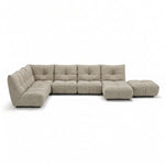 Comet Corner Sofa - Combination 1 - Corner Sofa Group With Footstool Fabric Corner Sofas Sterling Home 20 FAB-NDO-09 BEIGE