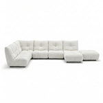 Comet Corner Sofa - Combination 1 - Corner Sofa Group With Footstool Fabric