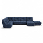 Comet Corner Sofa - Combination 1 - Corner Sofa Group With Footstool Fabric