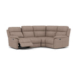 Fara Small Corner Recliner Sofa - Combination 4 1 Corner 2 with 2 Power Recliners Fabric - Right Hand Facing - Power Recliner with USB Corner Sofas Sterling Home 5 BFA-BLJ-946 SILVER GREY