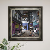 Watch Out Harry! Framed Print