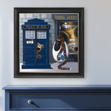 Doctor Ewe Framed Print