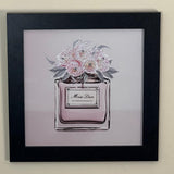 Perfume Bottle Miss Diva Liquid Art