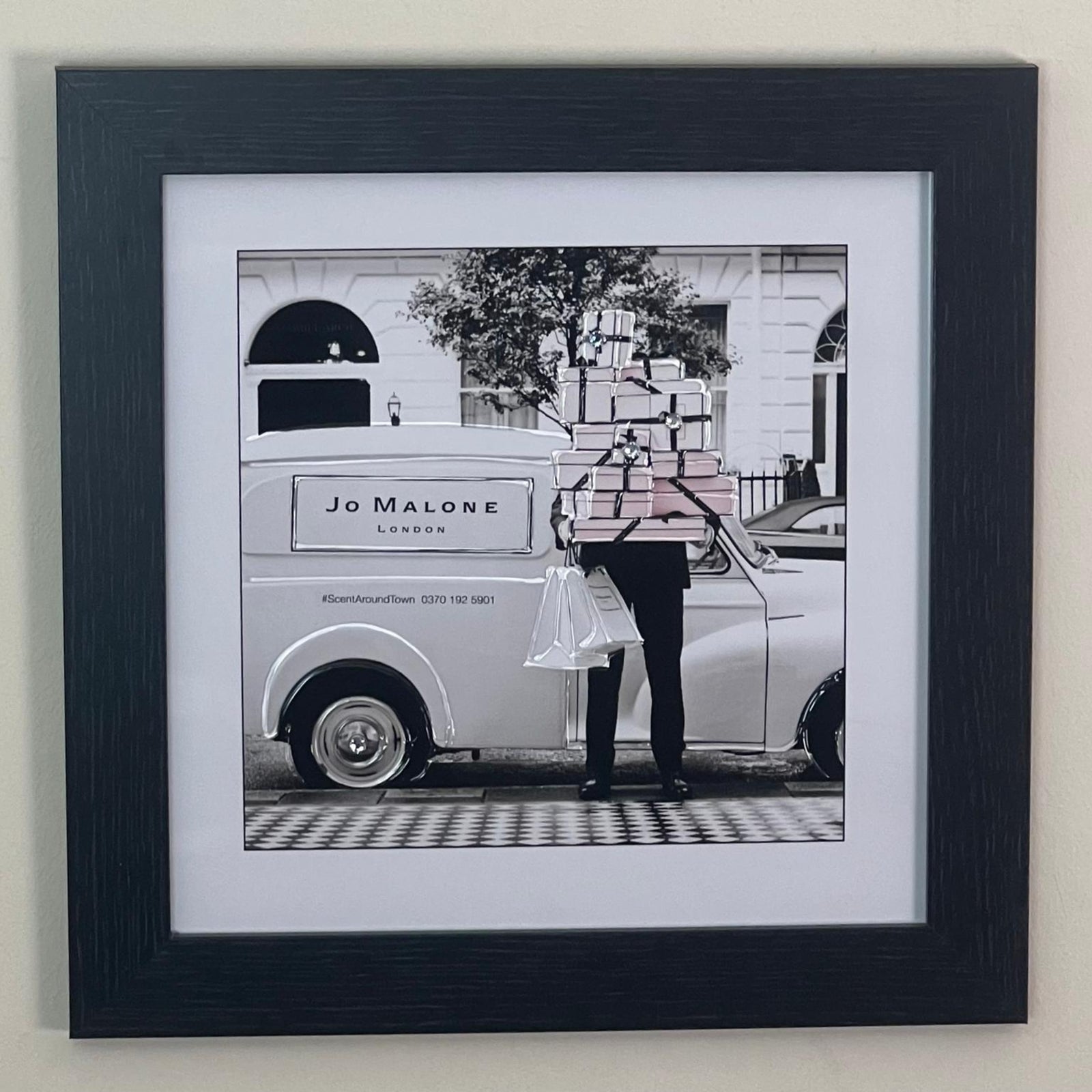 Jo Malone Van Liquid Art - Jo Malone Van 30x30 Liquid Art Sterling Home 1