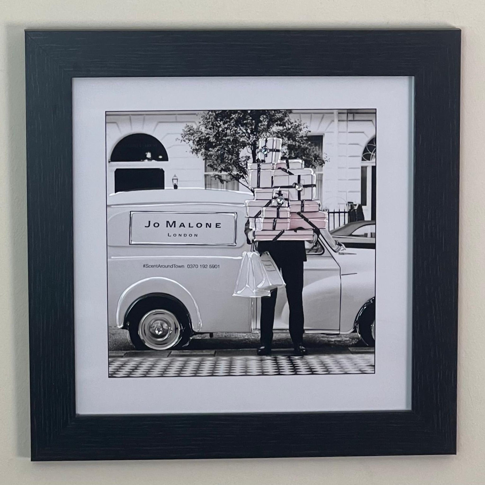 Jo Malone Van Liquid Art - Jo Malone Van 30x30 Liquid Art Sterling Home 1