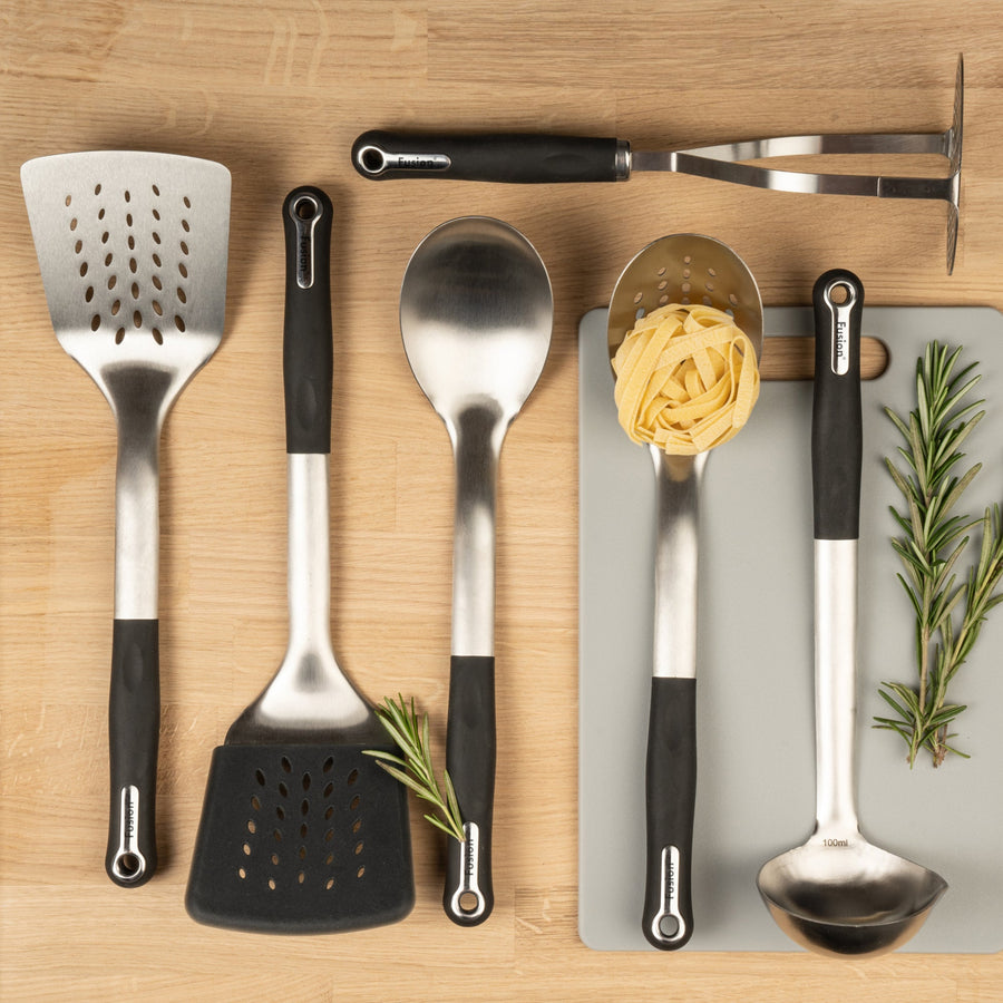 Fusion Stainless Steel Slotted Spoon Sterling Home 2