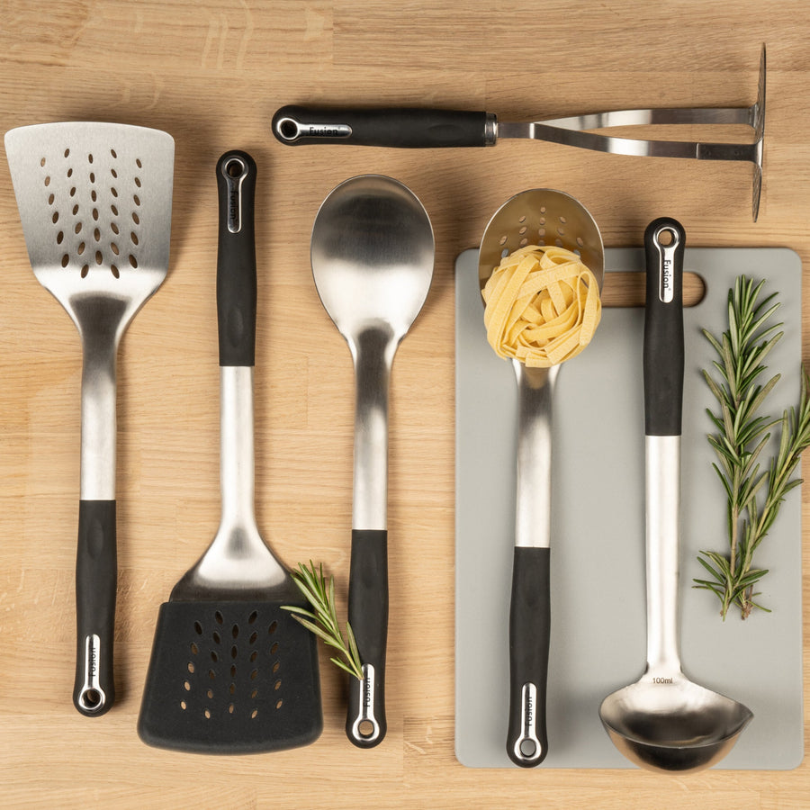 Fusion Stainless Steel Solid Spoon Sterling Home 2