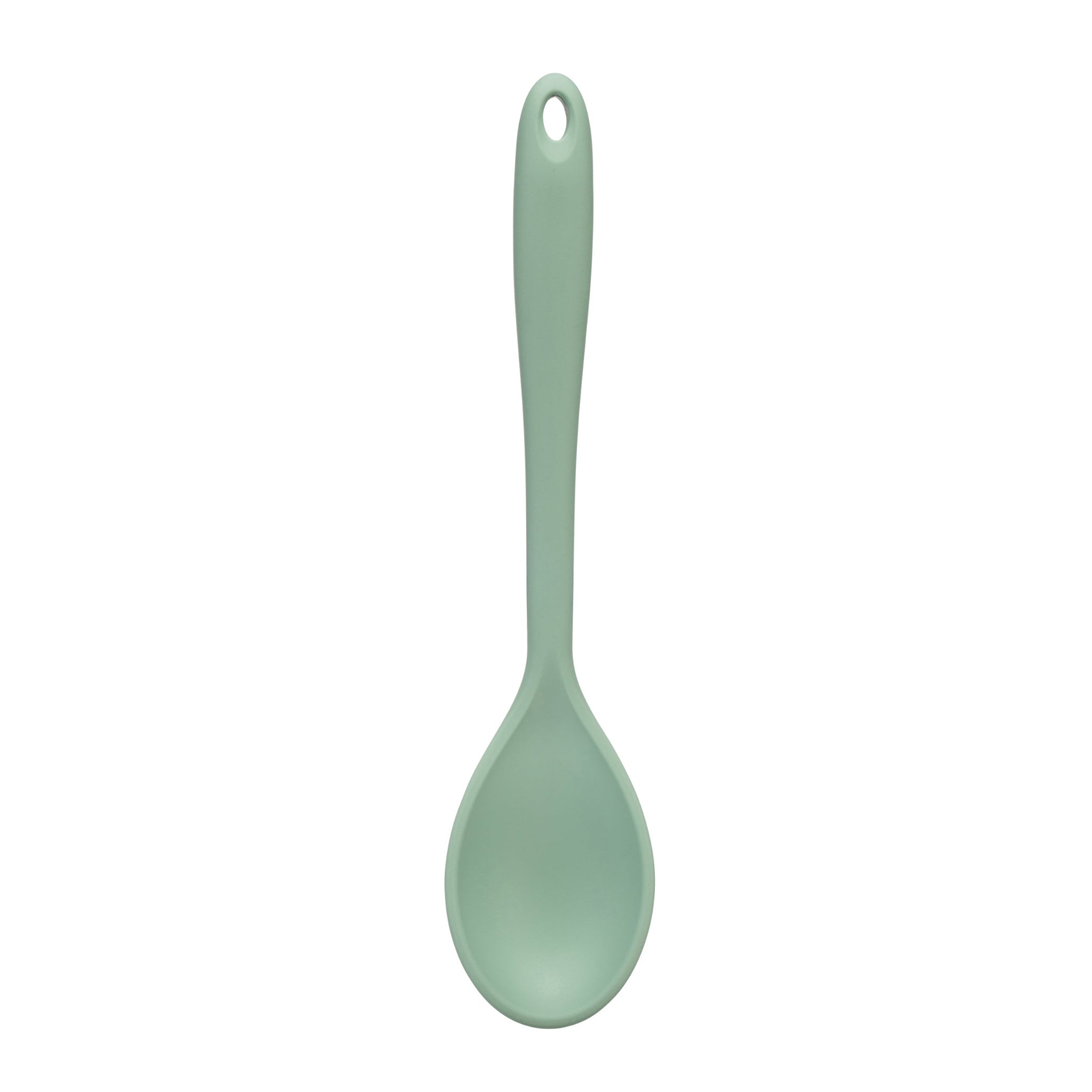 Fusion Twist Silicone Solid Spoon Mint Sterling Home 1