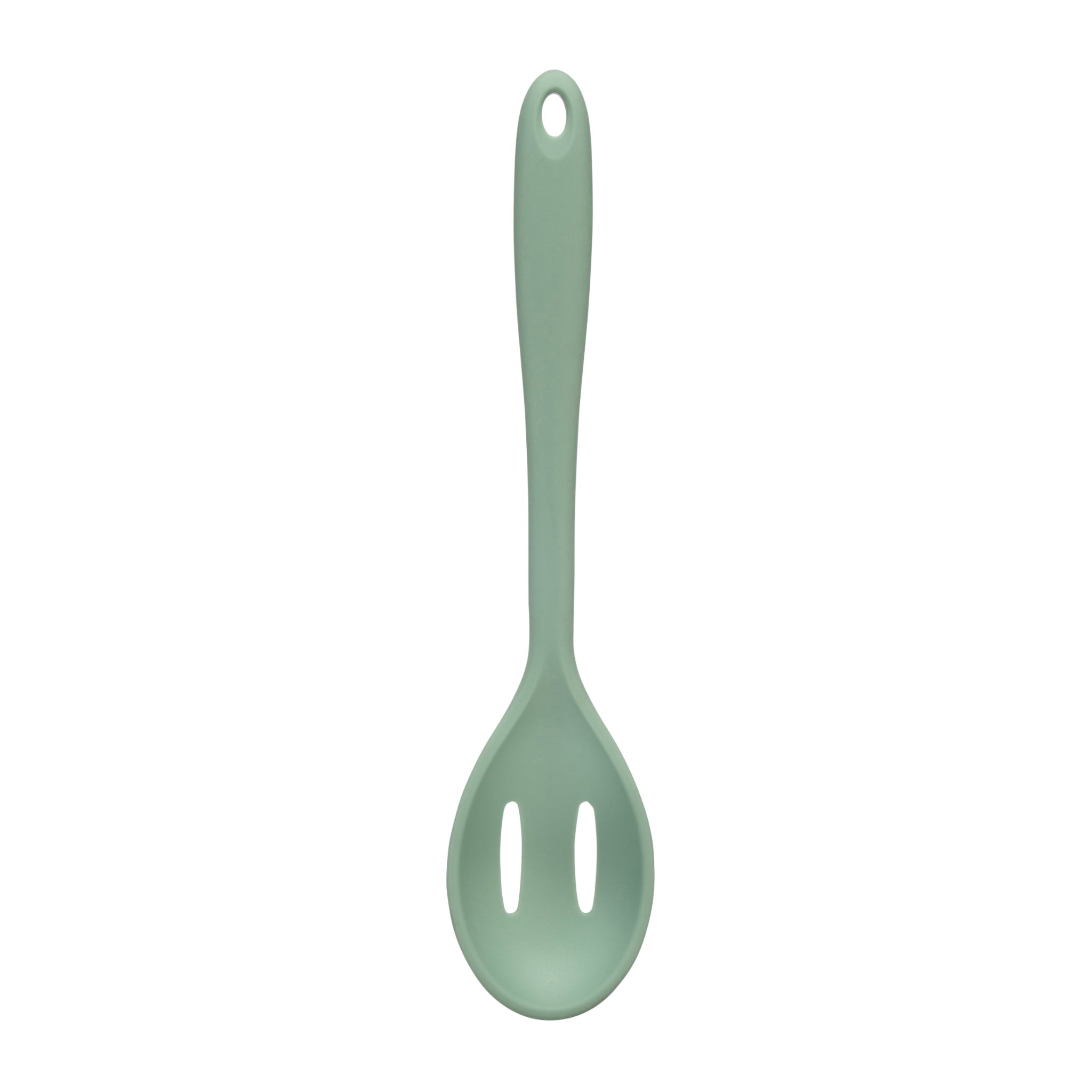 Fusion Twist Silicone Slotted Spoon Mint Sterling Home 1