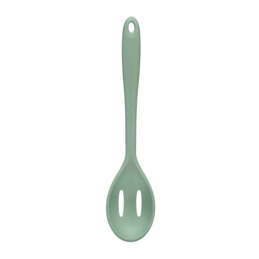 Fusion Twist Silicone Slotted Spoon Mint Sterling Home 1