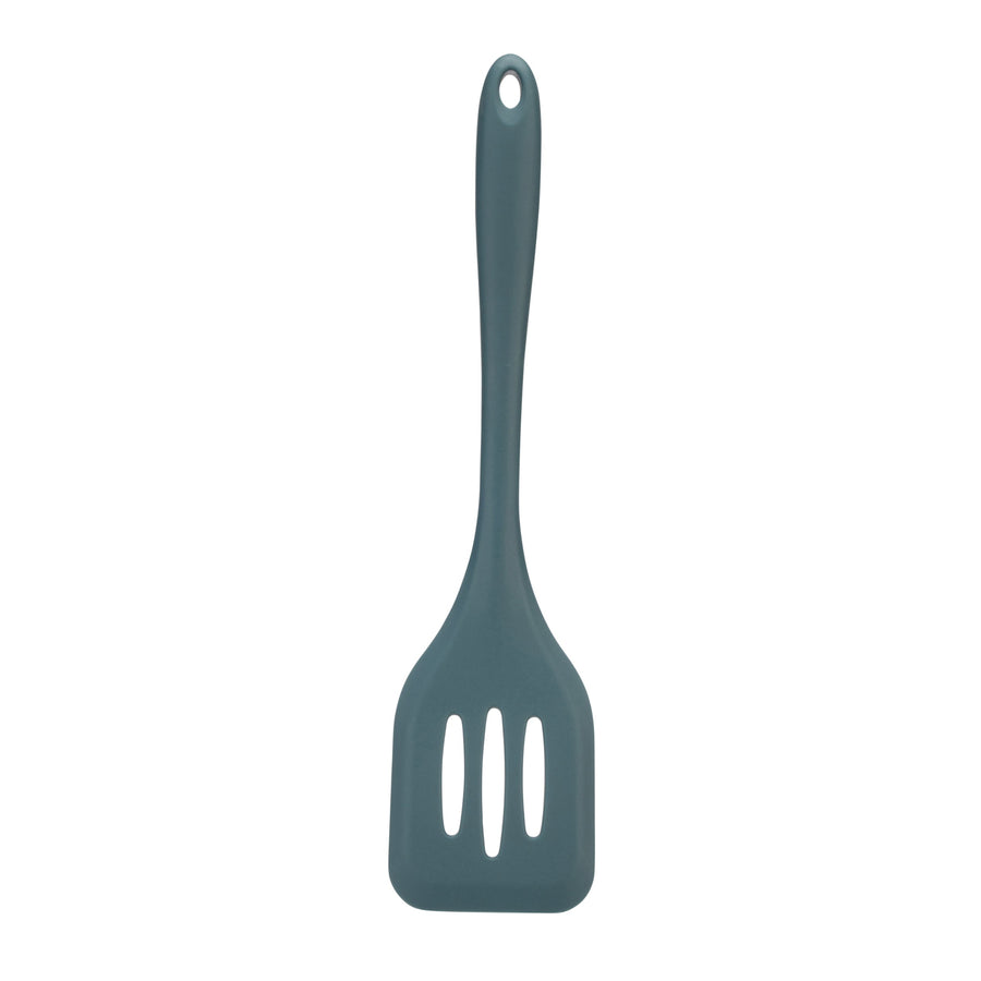 Fusion Twist Silicone Slotted Turner Blue Sterling Home 1