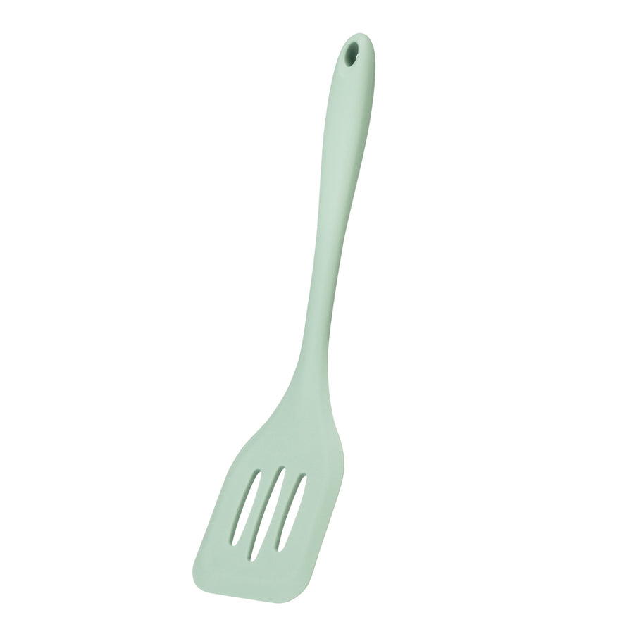 Fusion Twist Silicone Slotted Turner Mint Sterling Home 2
