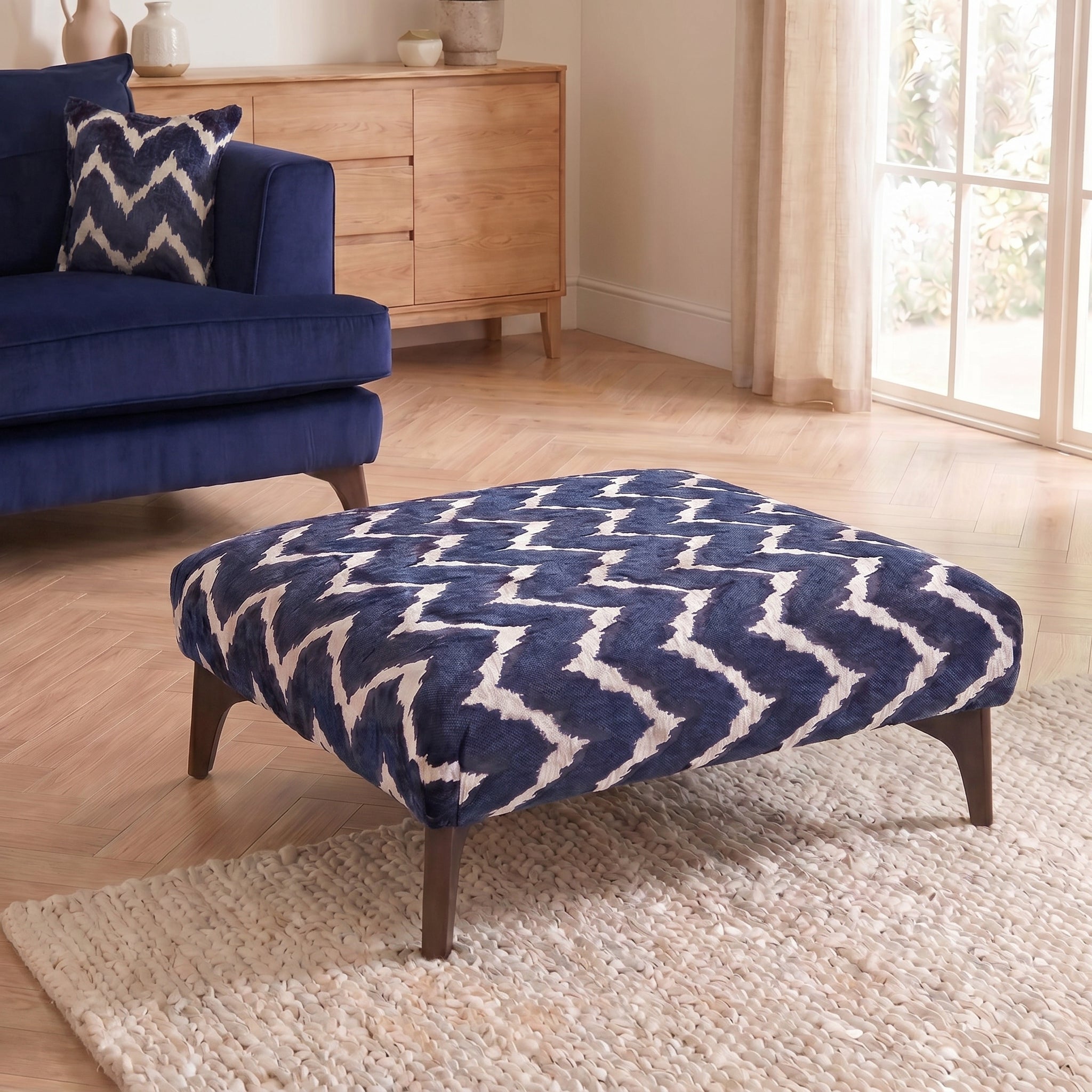 Faith Footstool - Accent Stool Superior Footstools Sterling Home 2