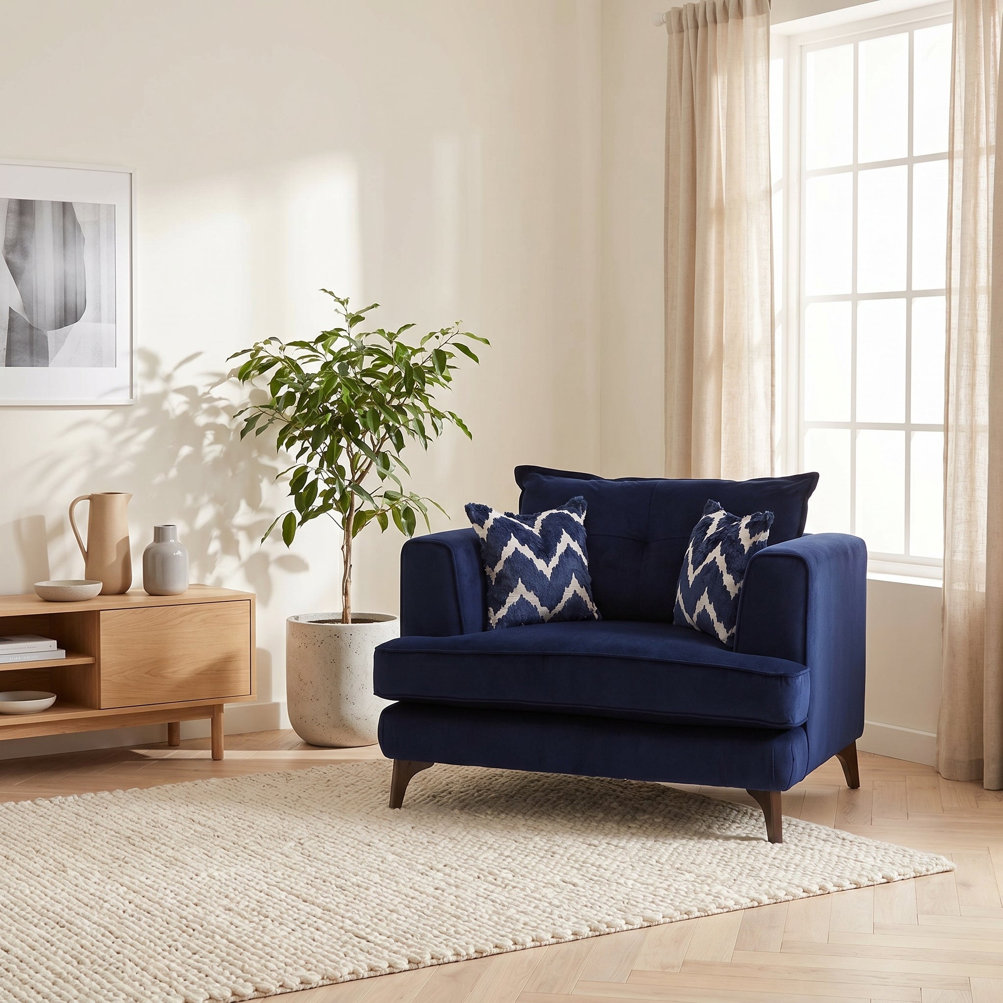 Faith Standard Back Loveseat - Love Chair Grade D Armchairs Sterling Home 2