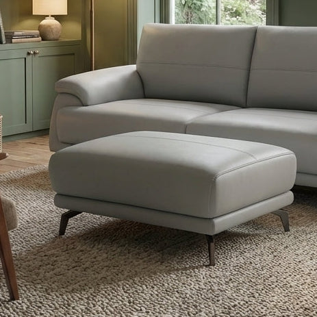 Reno Rectangular Footstool - Rectangular Footstool A Fabric