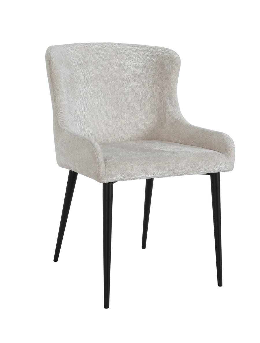 Flare Pair of Cream Dining Chairs - Dining Chair - Pair Cream Sterling Home 2