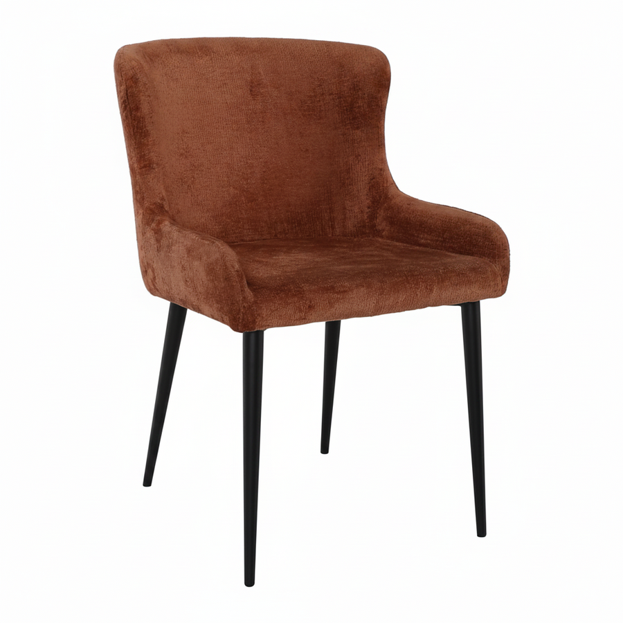 Flare Pair of Rust Dining Chairs - Dining Chair - Pair Rust Sterling Home 2