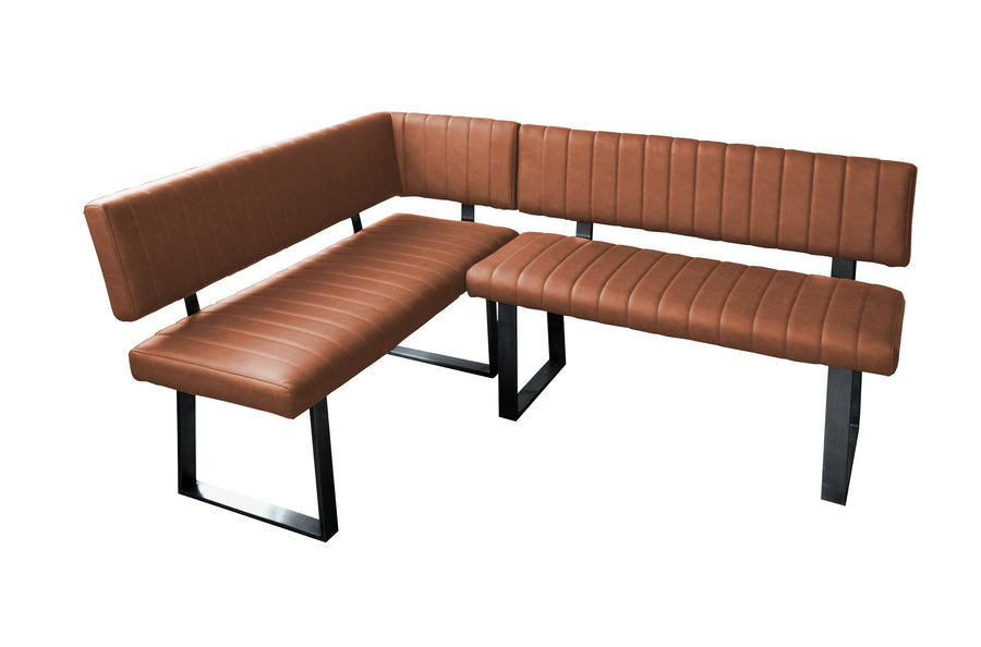 Bourton Corner Bench - Corner Bench Set LH Tan - Tan - Left Hand Facing