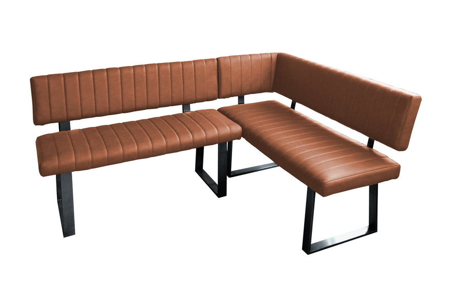 Bourton Corner Bench - Corner Bench Set RH Tan - Tan - Right Hand Facing