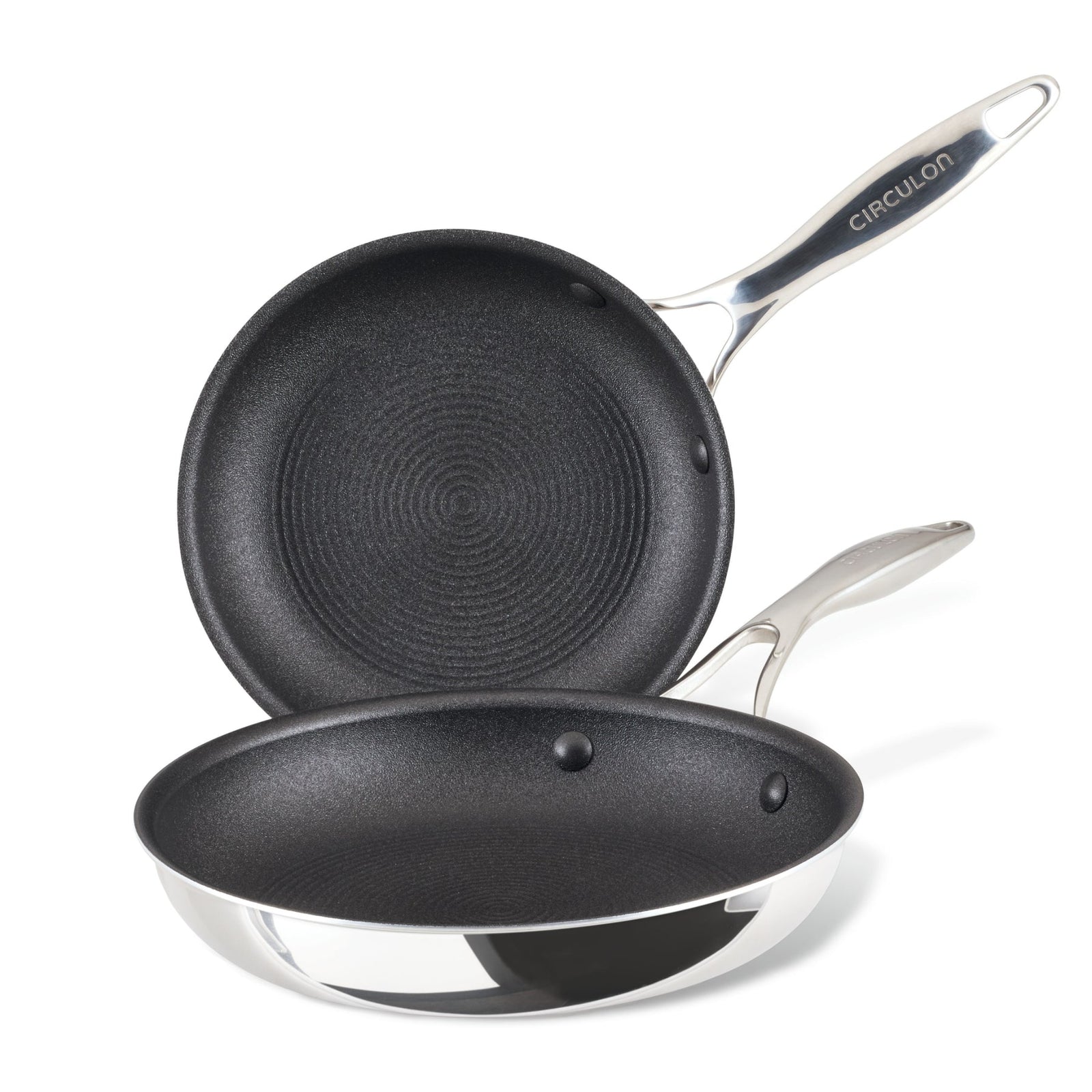 Circulon Clad Series Frypan Twin Pack
