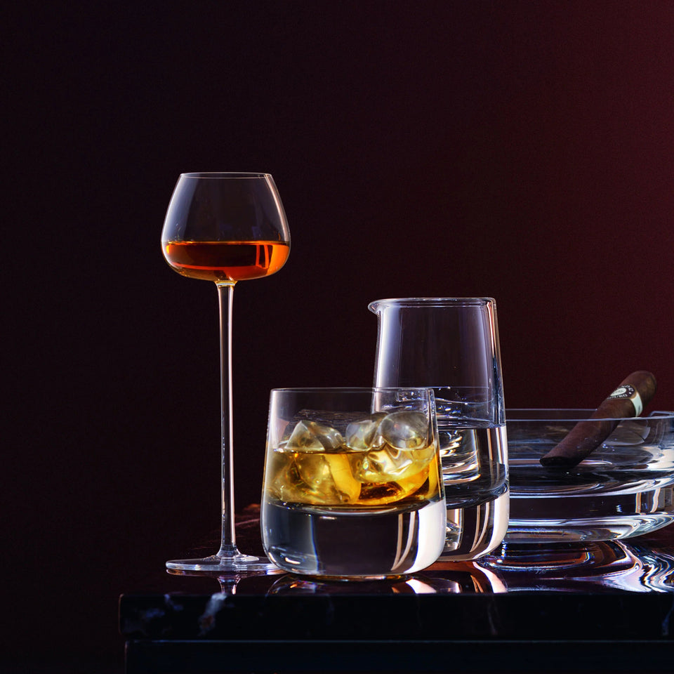 LSA Bar Culture Set Of 2 Whisky Glasses - Bar Culture Whisky Glass 220ML Clear Set Of 2 Sterling Home 1