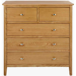 Bexley 2 + 3 Drawer Chest - 2 + 3 Drawer Chest Oak