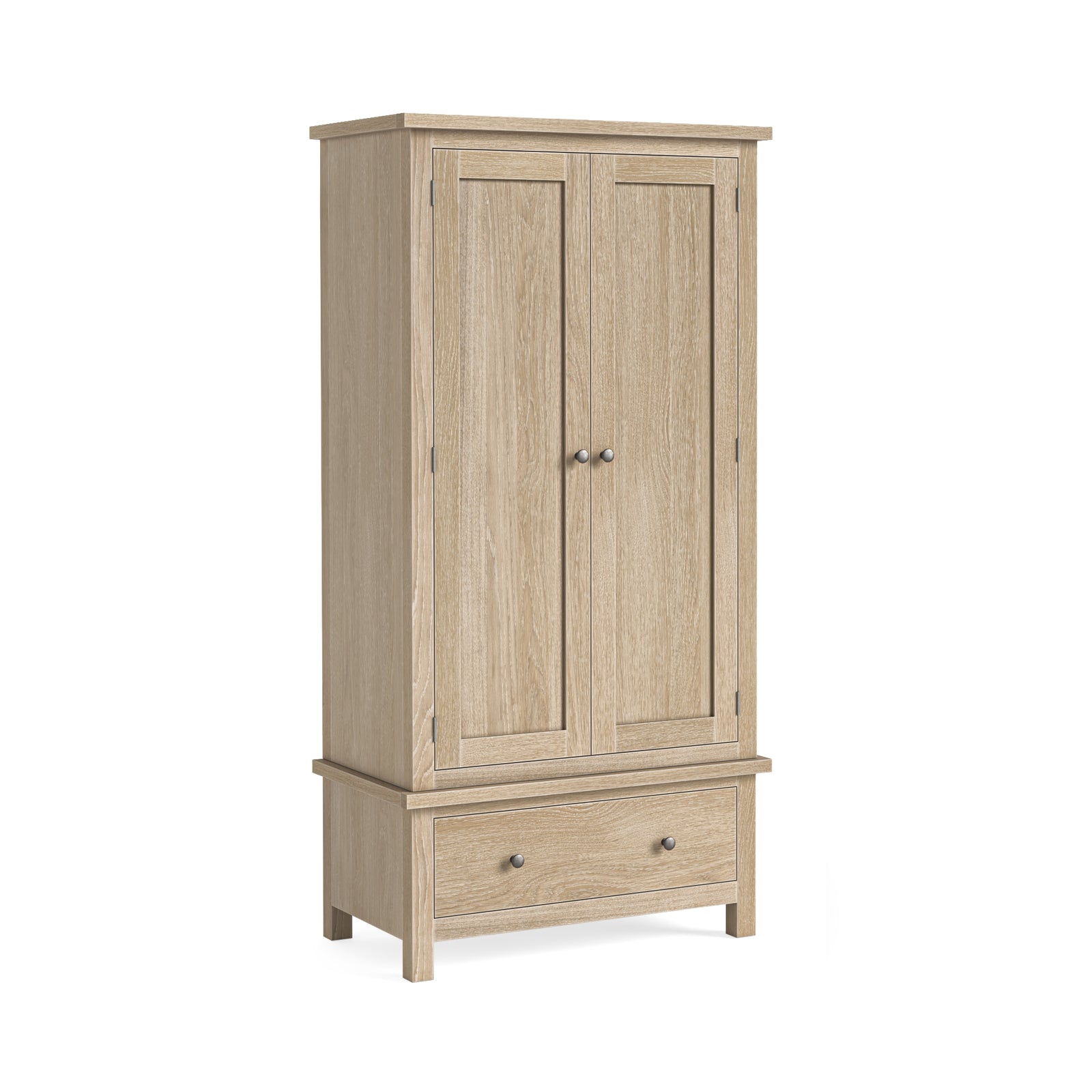 Elmstead Oak Gents Wardrobe - Gents Wardrobe Oak Wardrobes Sterling Home 1