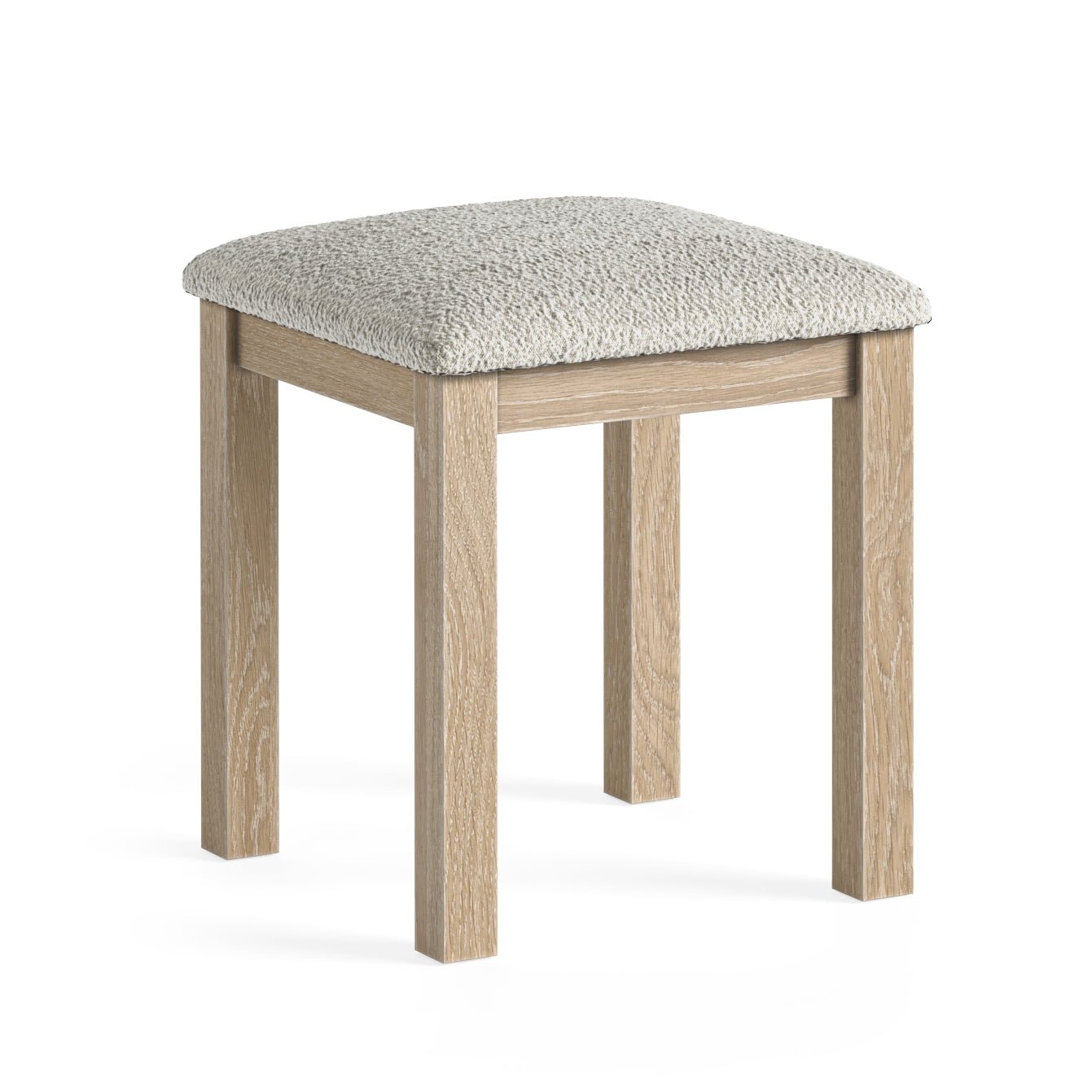 Elmstead Oak Stool - Stool Oak Stools Sterling Home 1