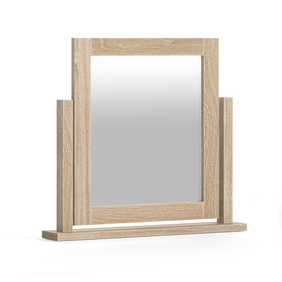 Elmstead Oak Vanity Mirror - Vanity Mirror Oak Sterling Home 1