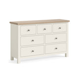 Elmstead White 3 Over 4 Drawer Chest