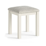 Elmstead White Stool - Stool Coconut White Stools Sterling Home 1