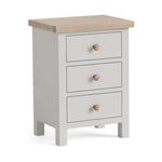Elmstead Bedside Cabinet - Bedside Chest Stone Grey