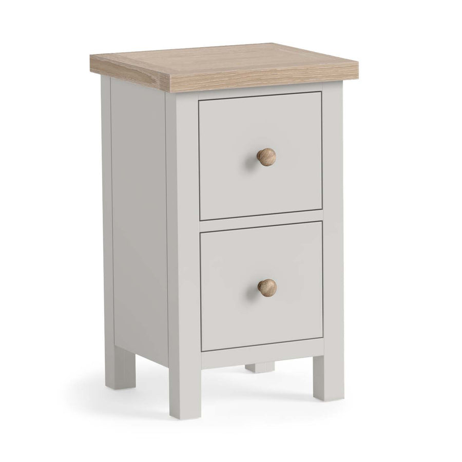 Elmstead Narrow Bedside - Narrow Bedside Stone Grey