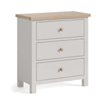 Elmstead 3 Drawer Cabinet - 3 Drawer Chest Stone Grey Sterling Home 2
