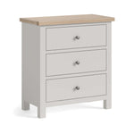 Elmstead 3 Drawer Cabinet - 3 Drawer Chest Stone Grey Sterling Home 1