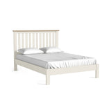 Elmstead White Slatted Low Foot End Bed